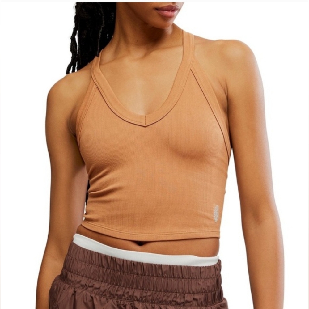 NWT FP Movement All Clear VNeck Cami Twig/Cedar